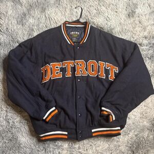 Trust Sports Collection Detroit Bomber Jacket Detroit Tigers bomber